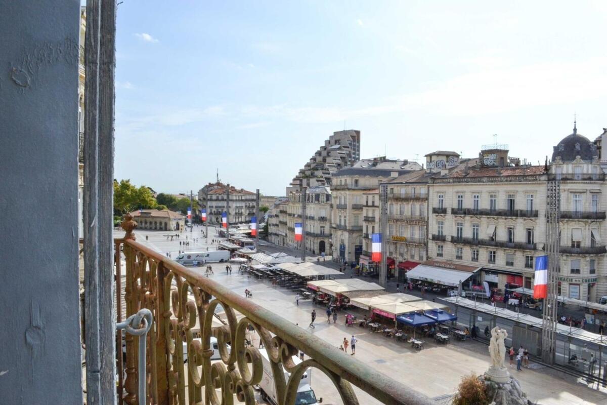 L'Atelier - Climatisation Et Vue Place De La Comedie Montpellier Luaran gambar